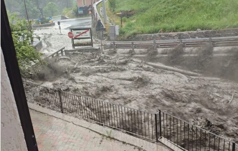 Шторми та зливи спричинили хаос на північному заході Італії